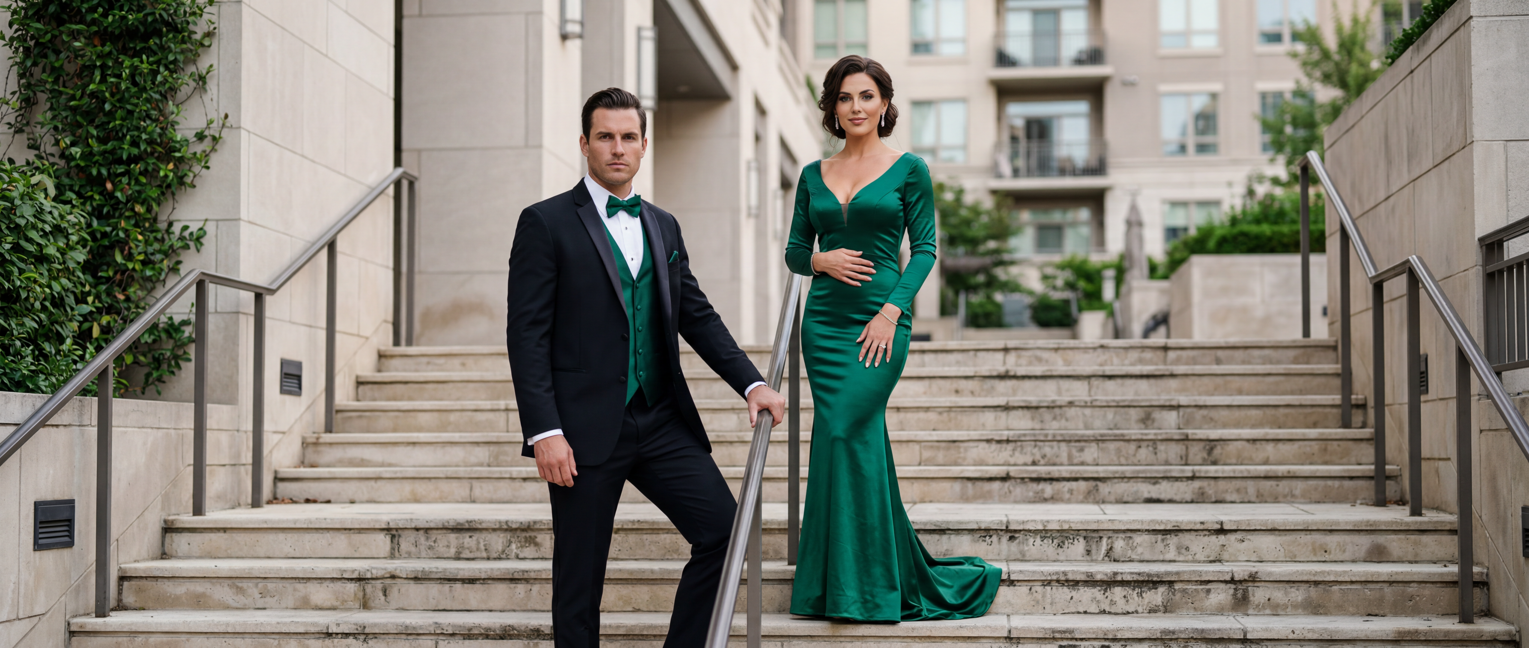 Wedding portrait session by Media Circle for a couple in Atlanta.